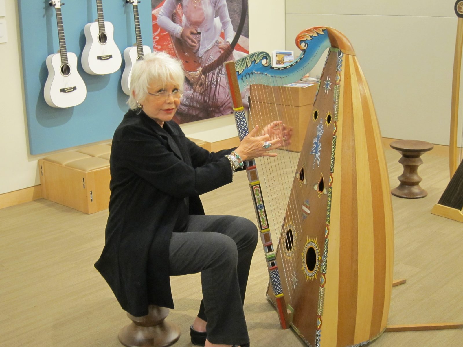 Time to relax with a little harp music.